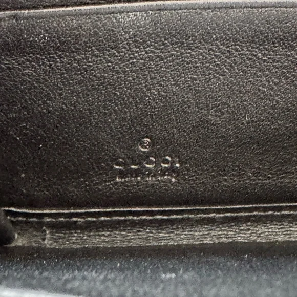 Gucci Black Leather Wallet - Picture 5 of 6